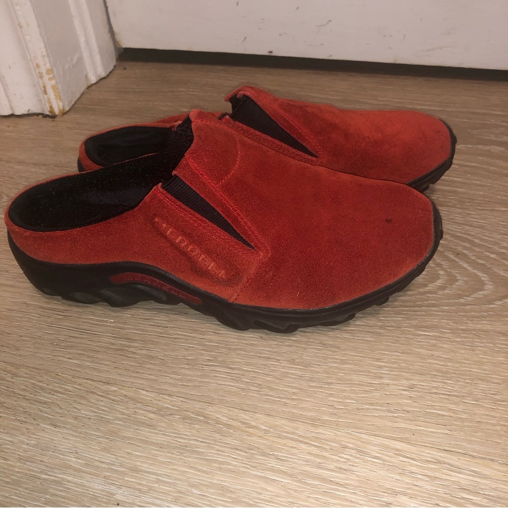 Merrell youth slip on shoes size 5